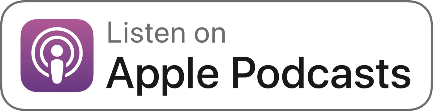 Listen on Apple Podcasts badge.