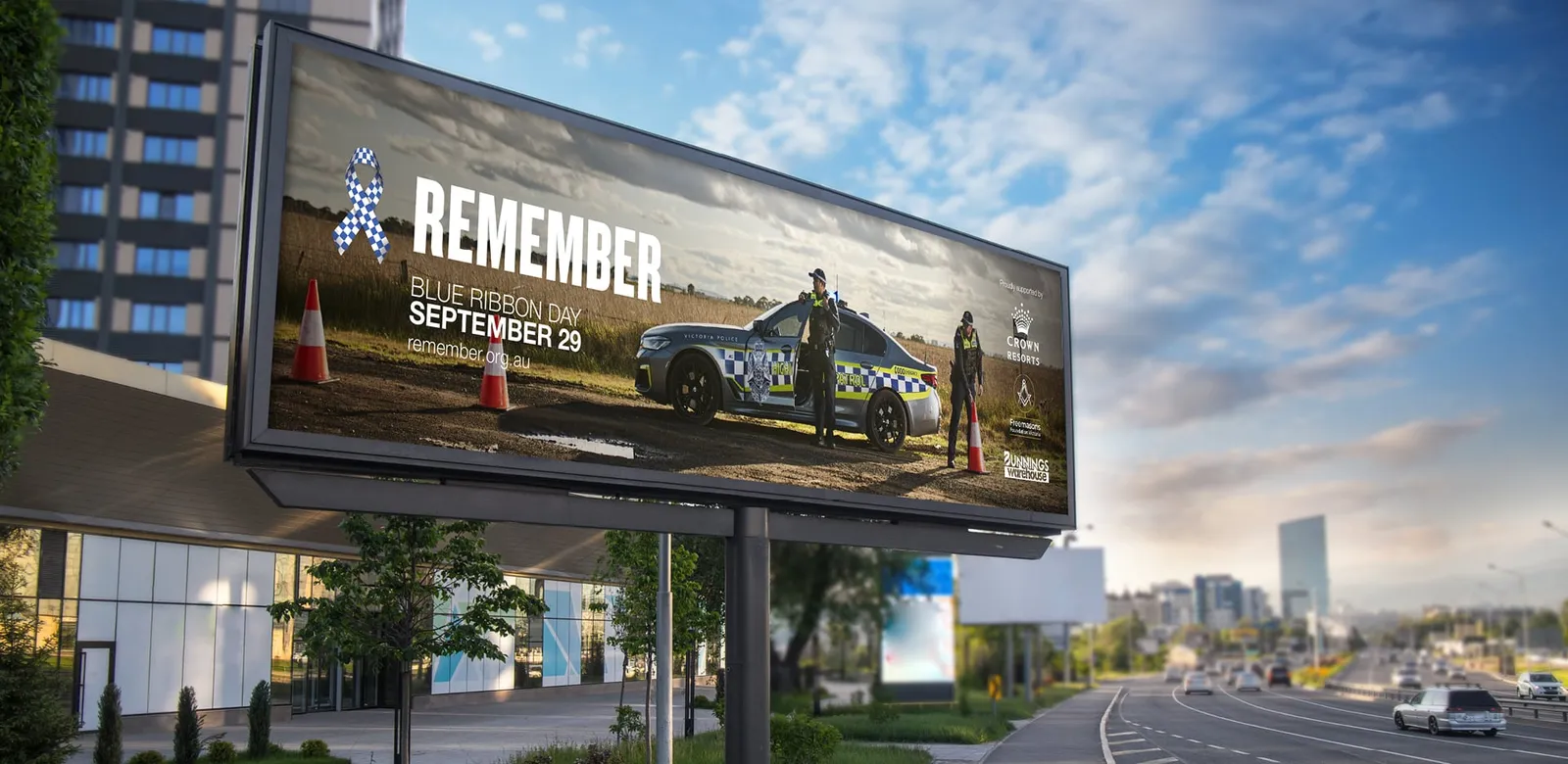 Blue Ribbon Foundation campaign creative