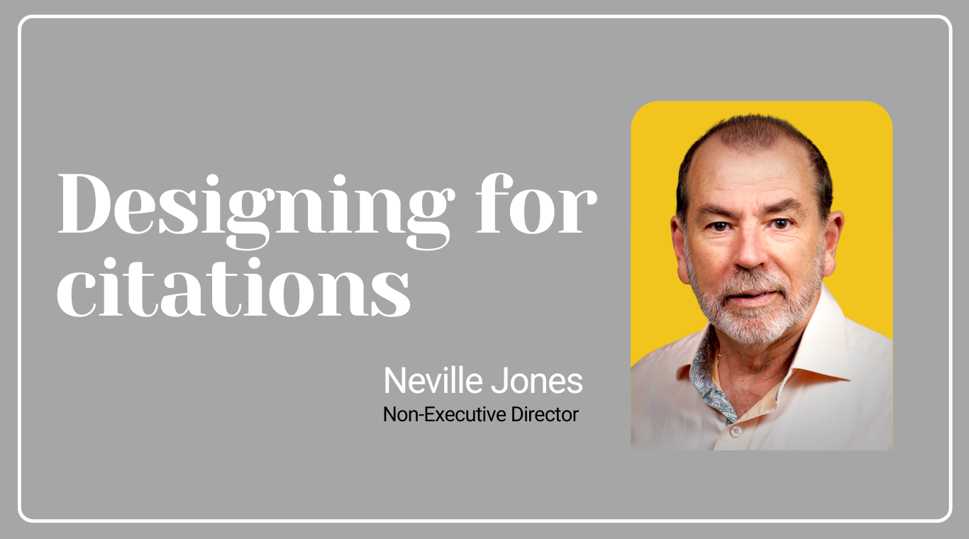 Designing for citations in a post SEO era